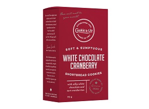 White Chocolate Cranberry Shortbread 70g