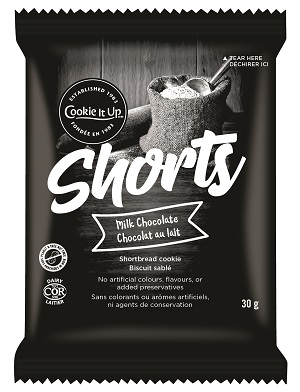 milk chocolate shorts 30g pouch