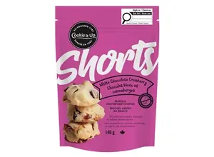 white chocolate cranberry shorts 140g